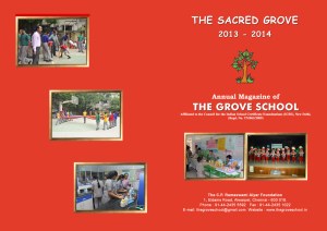 Grove School Magazine Cover2013-2014  - Red